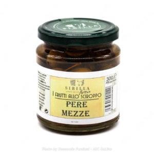 Frutta sciroppata pere mezze 300g