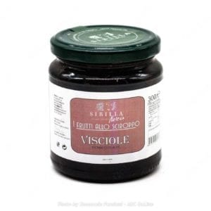 Frutta sciroppata visciole con nocciolo 300g