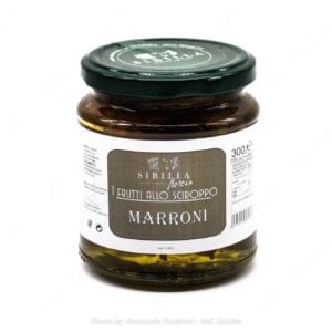 Frutta sciroppata marroni 300g