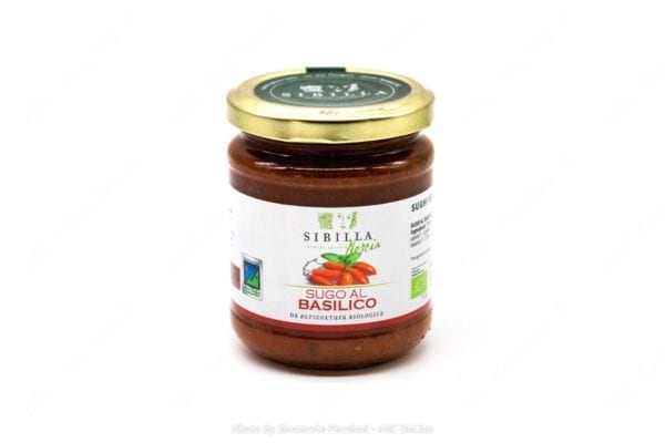 Sugo al basilico bio 190g