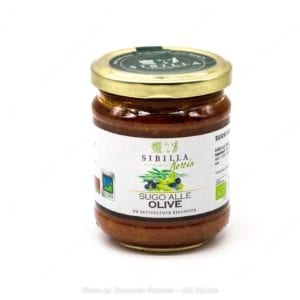 Sugo alle olive bio 190g