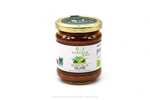 Sugo alle olive bio 190g